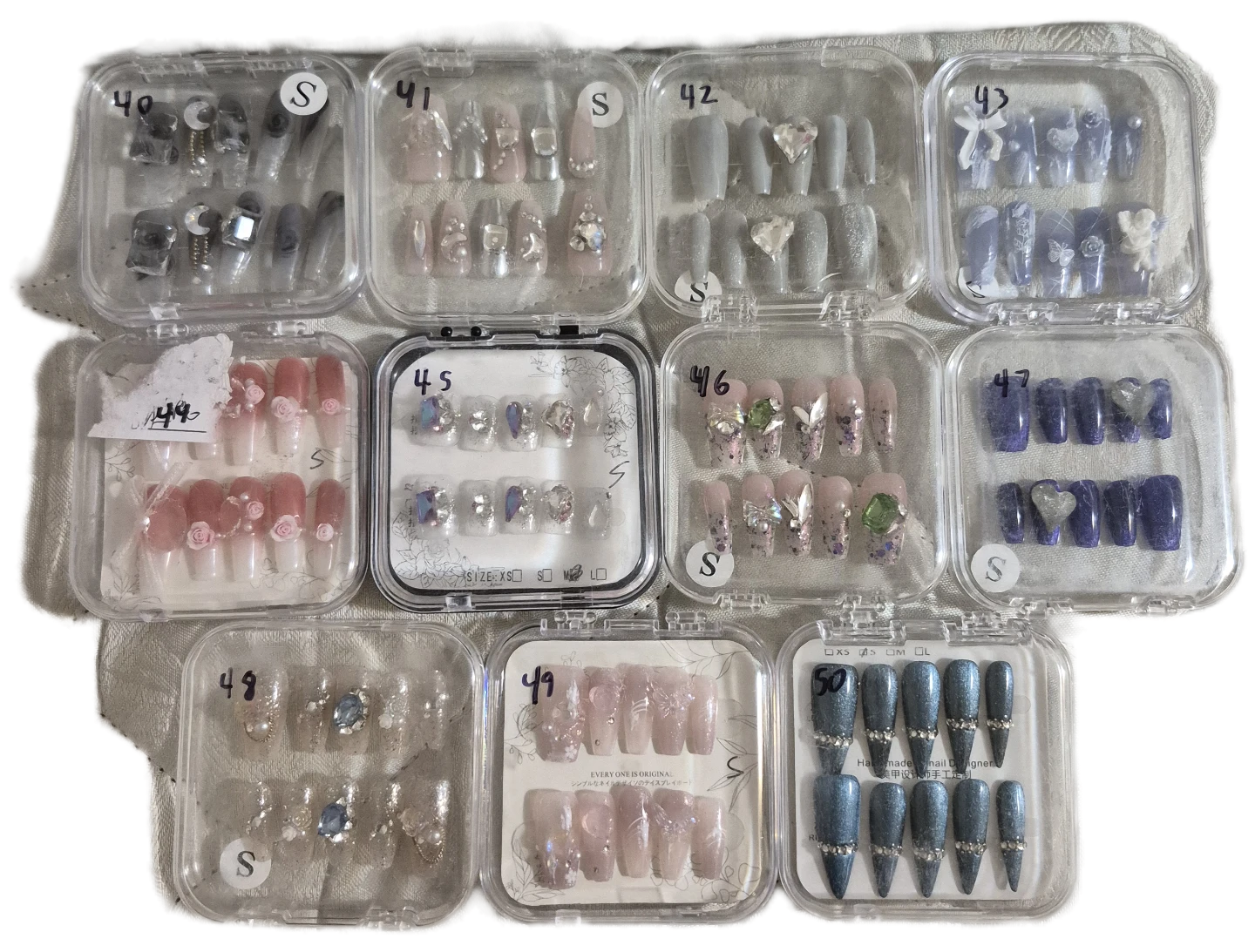 Assorted Handmade Press-On Nails small - photo 3