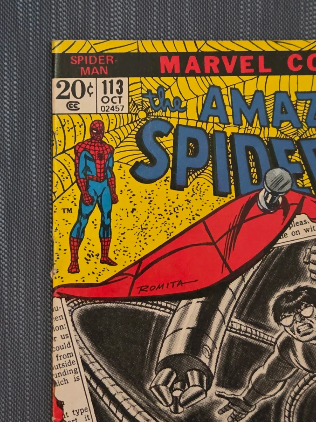 The Amazing Spider-Man Comic Book #113 - photo 2