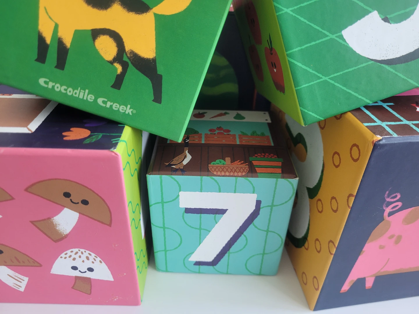 Crocodile Creek Barnyard 123 Stack N' Play Nesting Blocks - photo 4