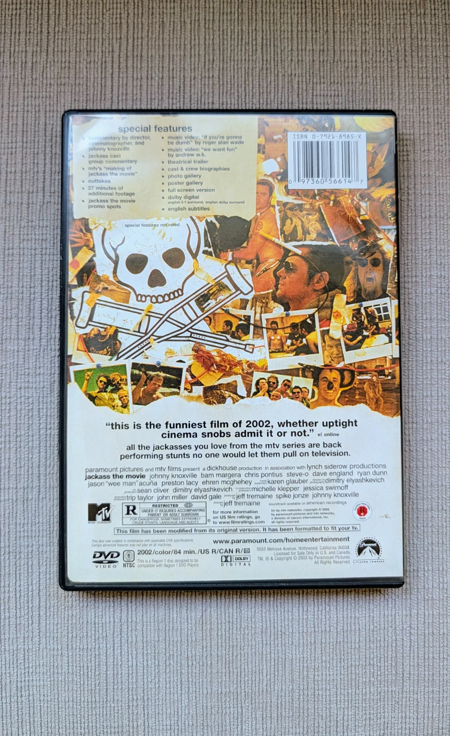 Jackass The Movie Special Collector's Edition DVD - photo 2