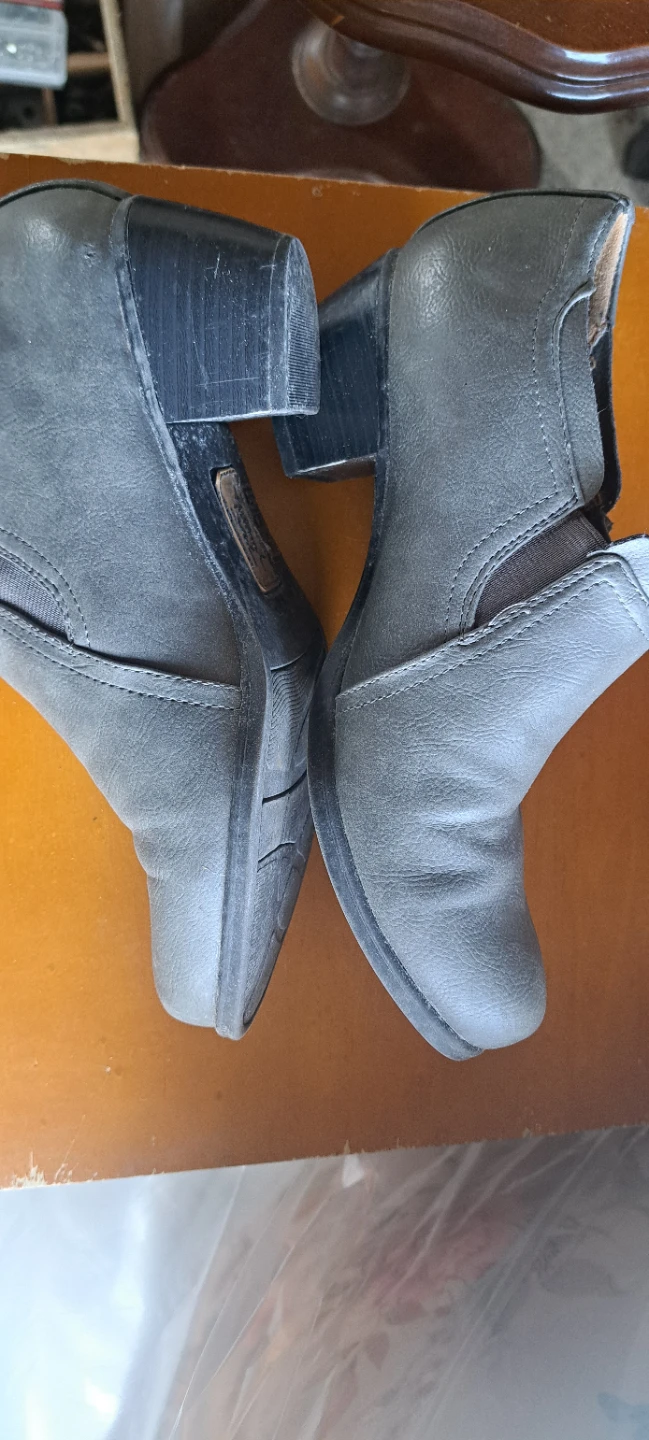 Natural Soul Women's Grey Ankle Boots - photo 2