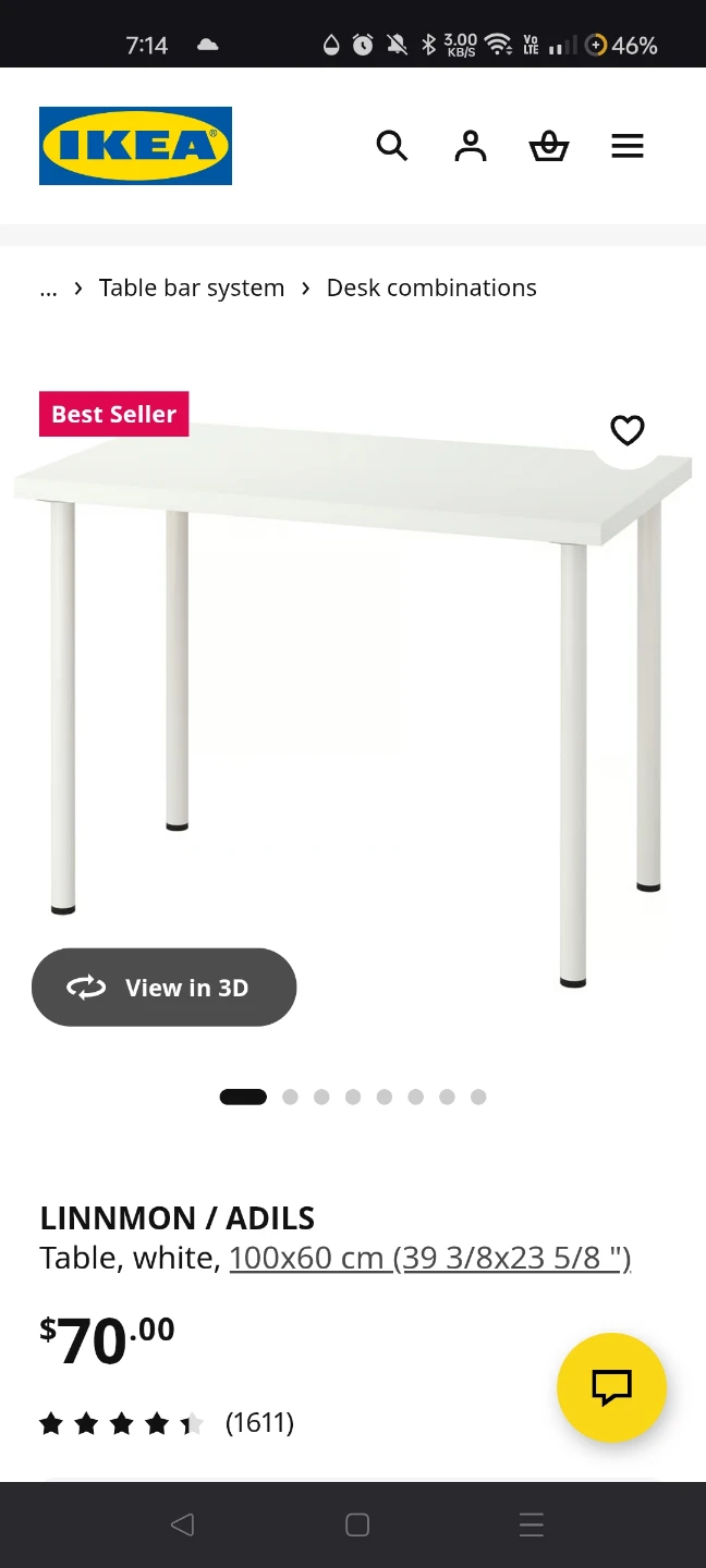 Ikea Table - photo 4