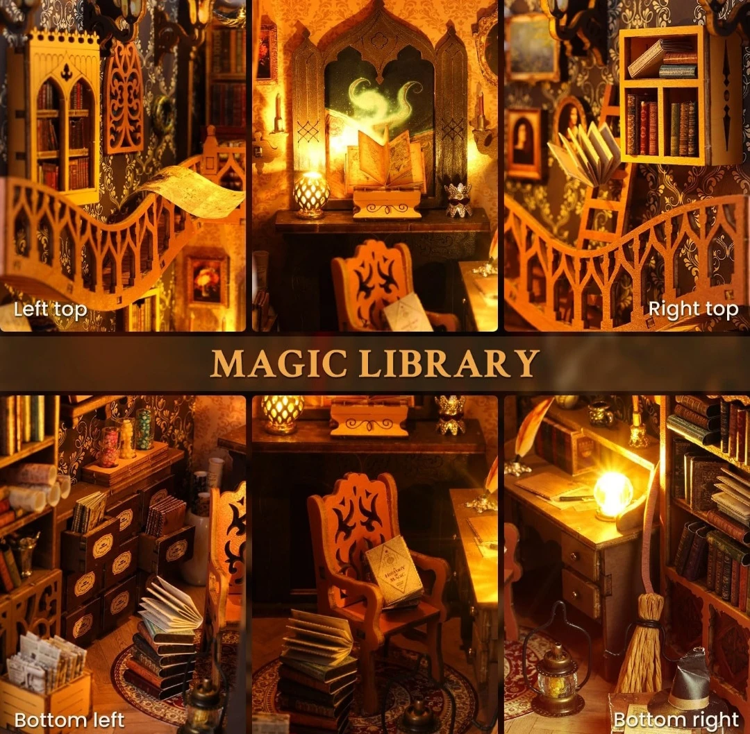 DIY Magic Library Book Nook Kit - photo 5