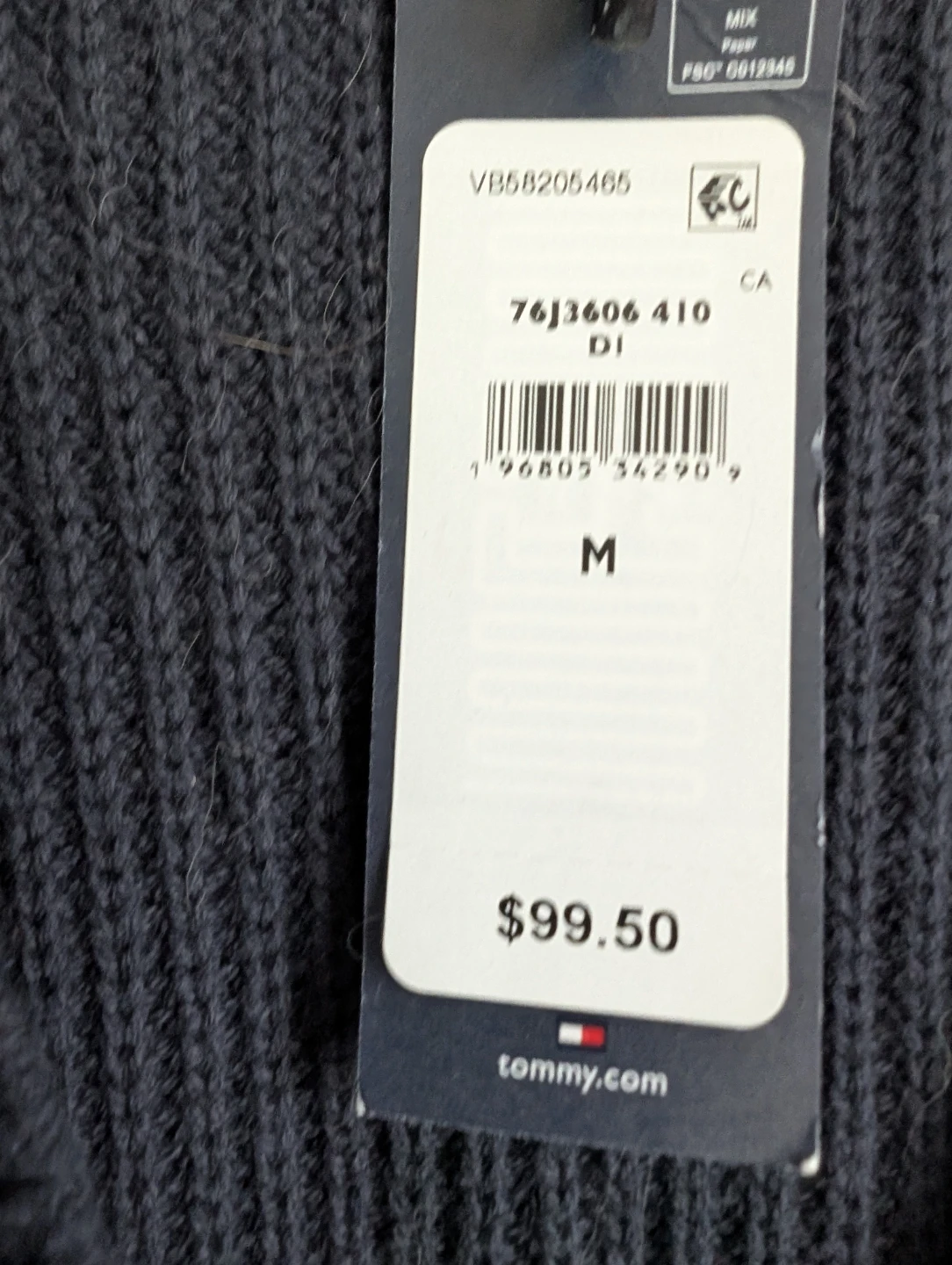 Tommy Hilfiger Women's Cardigan - Navy, Size M - photo 4