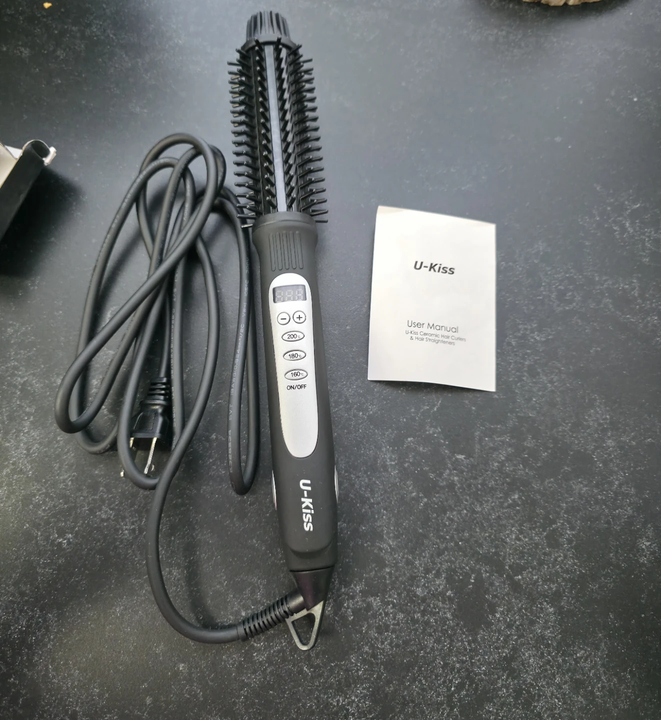 ​U-Kiss 2-in-1 Ceramic Hair Straightener and Curler - Like New
