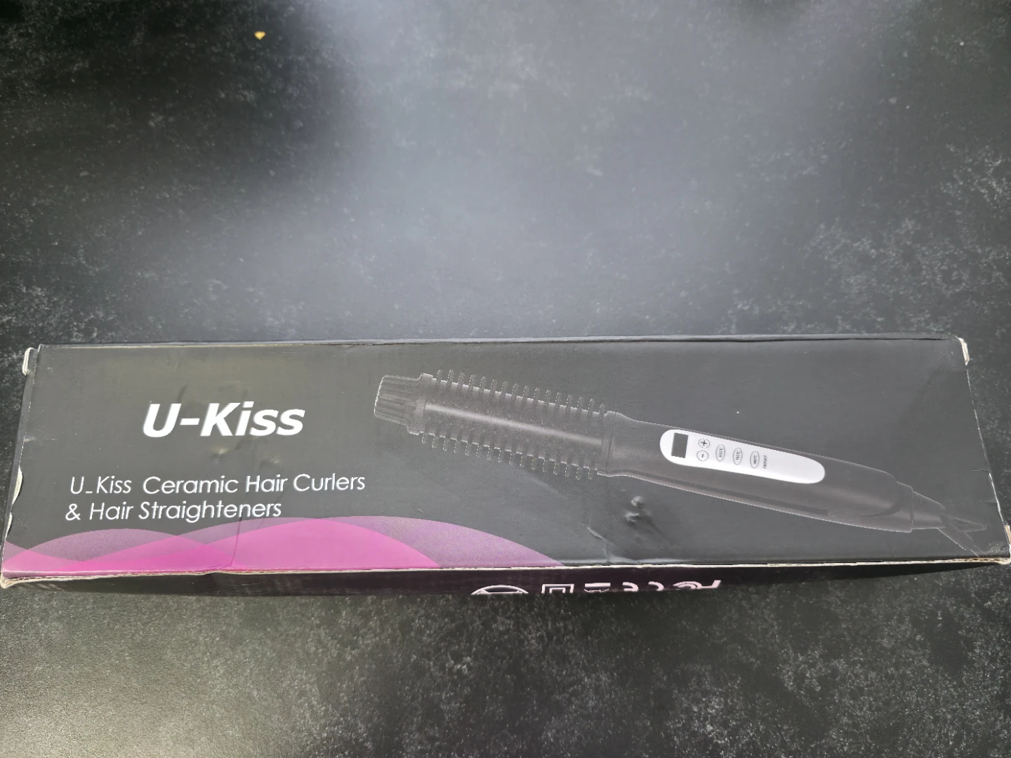 ​U-Kiss 2-in-1 Ceramic Hair Straightener and Curler - Like New - photo 3
