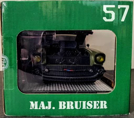 1957 Chevrolet 150 Sedan "Major Bruiser" Diecast Car (Brand New) - photo 4