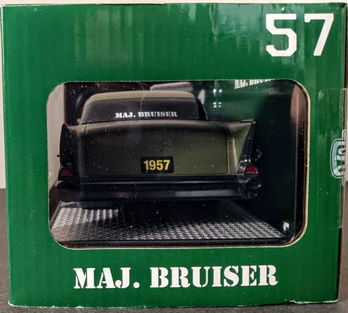 1957 Chevrolet 150 Sedan "Major Bruiser" Diecast Car (Brand New) - photo 5