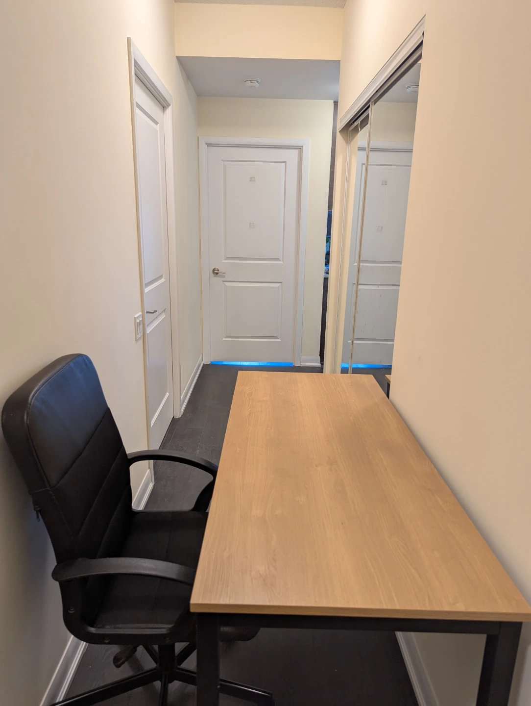 Desk and chair