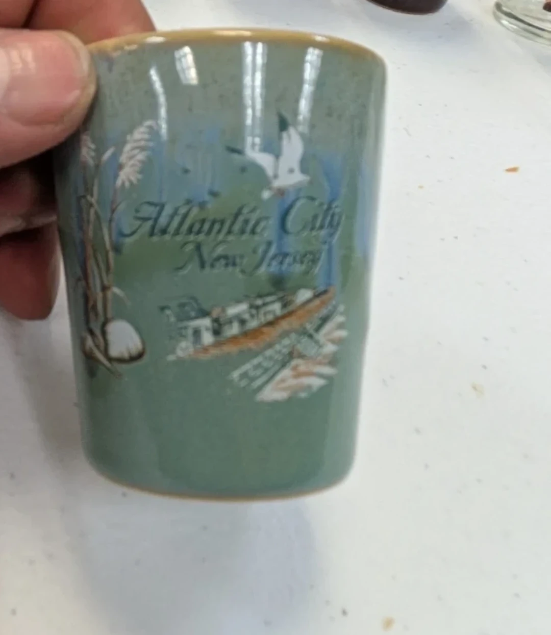 Atlantic City New Jersey Shot Glass