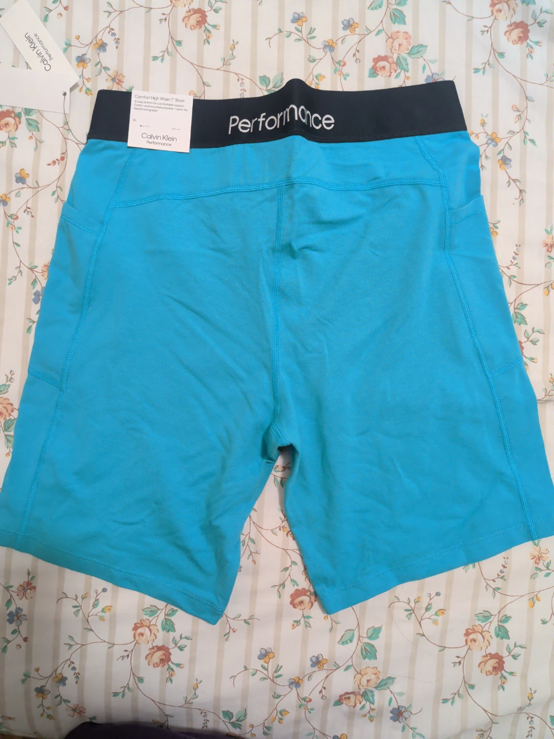 Calvin Klein Performance Comfort High Waist 7" Shorts - XL - photo 3