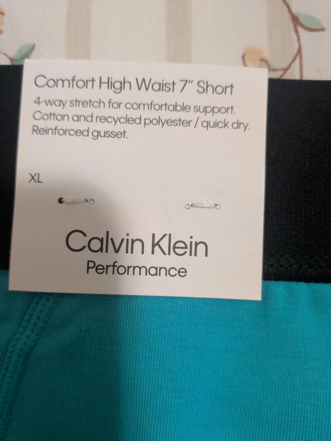 Calvin Klein Performance Comfort High Waist 7" Shorts - XL - photo 4