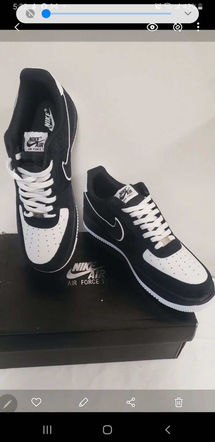 Brand new Air Force Special Edition Black White