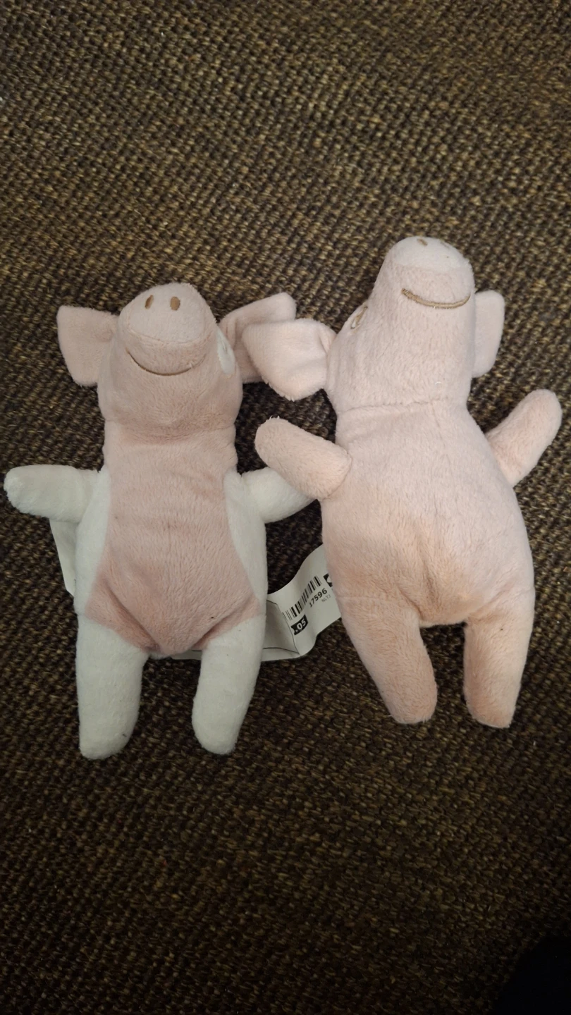 IKEA Plush Pigs (Set of 2)