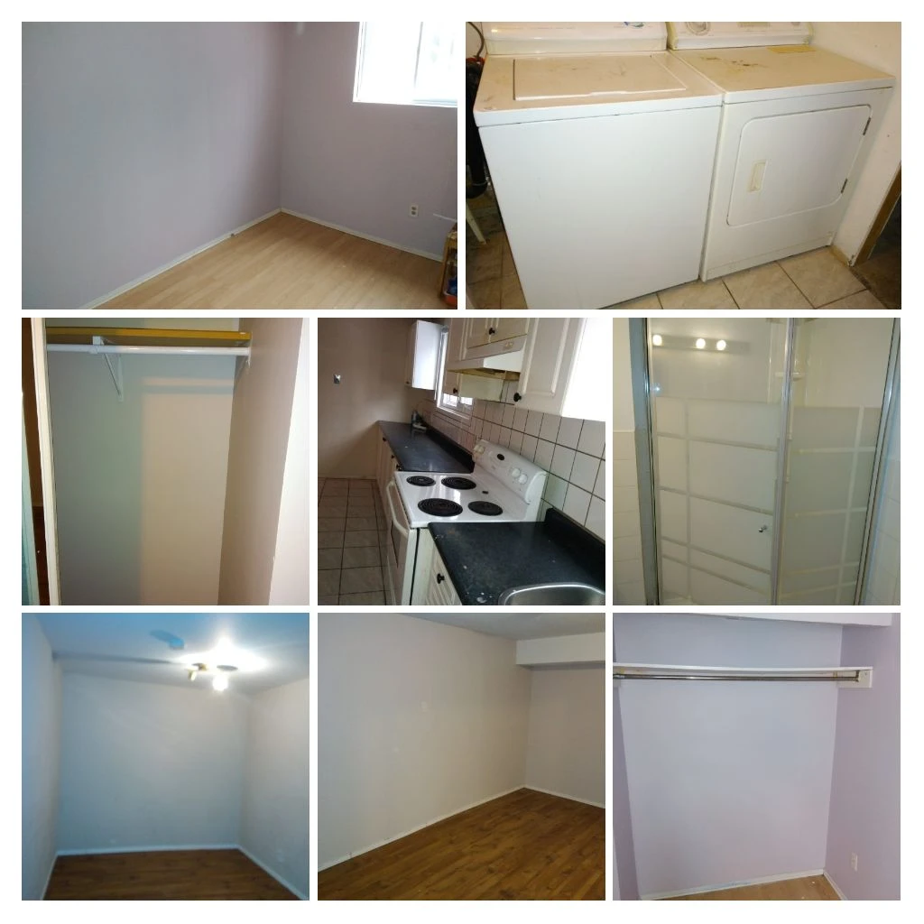 2 bedroom 1 bathroom basement for rent