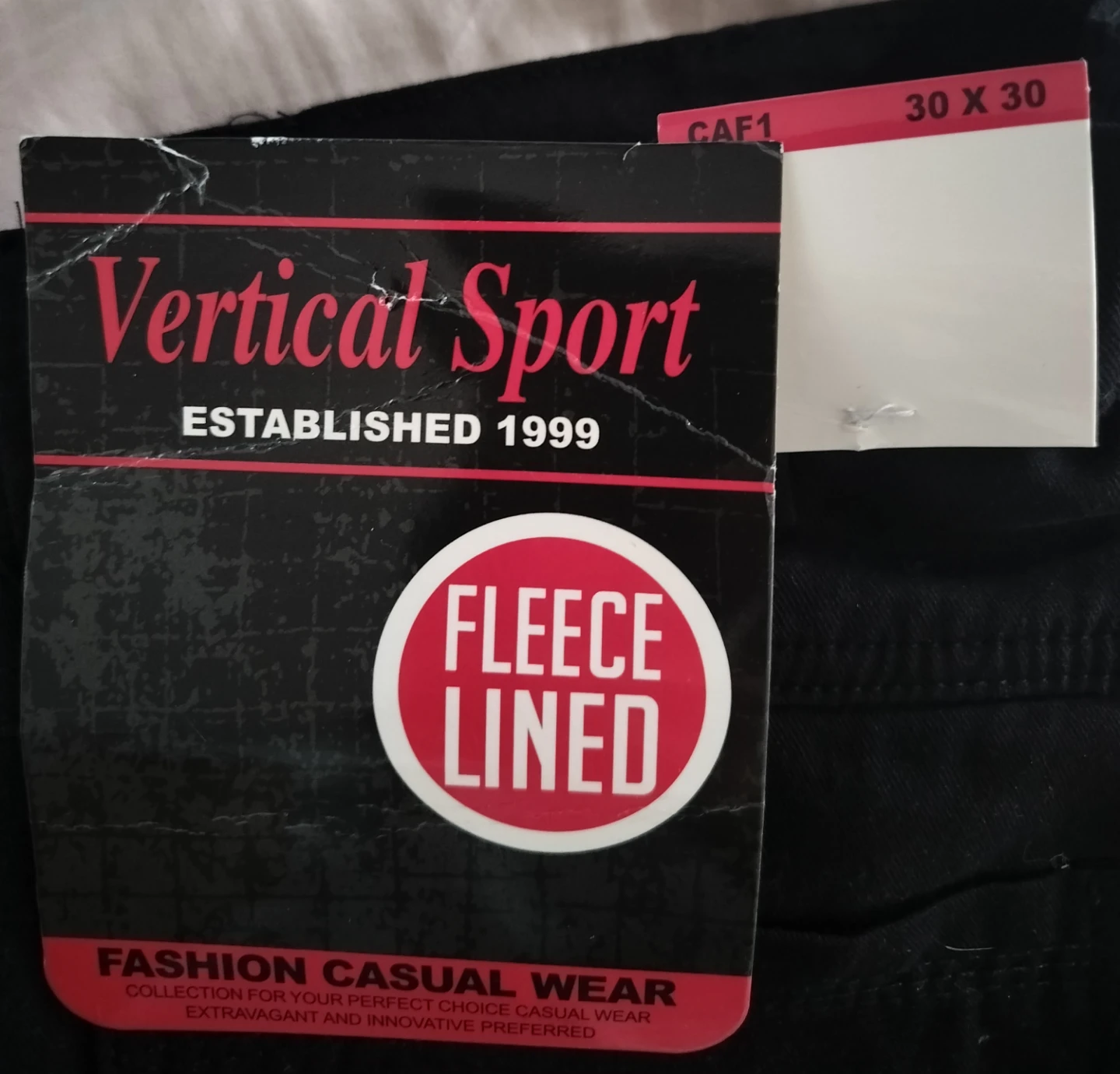 Vertical Sport Fleece Lined Cargo Pants