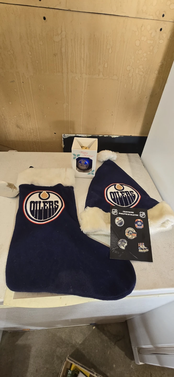 Edmonton Oilers Christmas Set