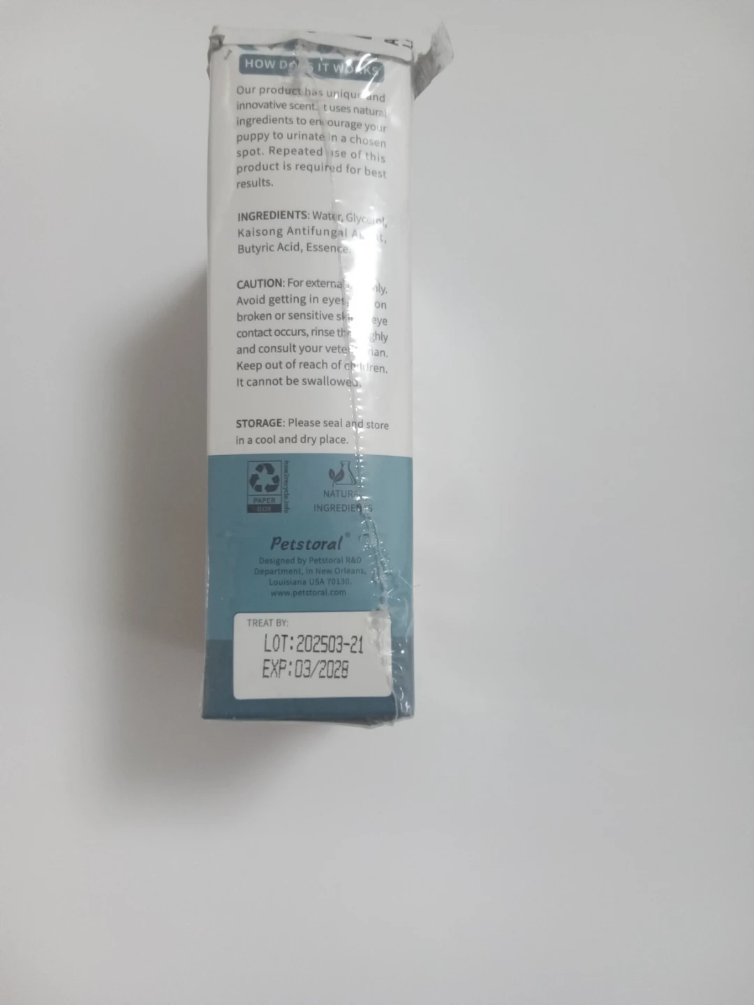 Petstoral Not Here Potty Training Spray Pack - Citrus & Mint - photo 2