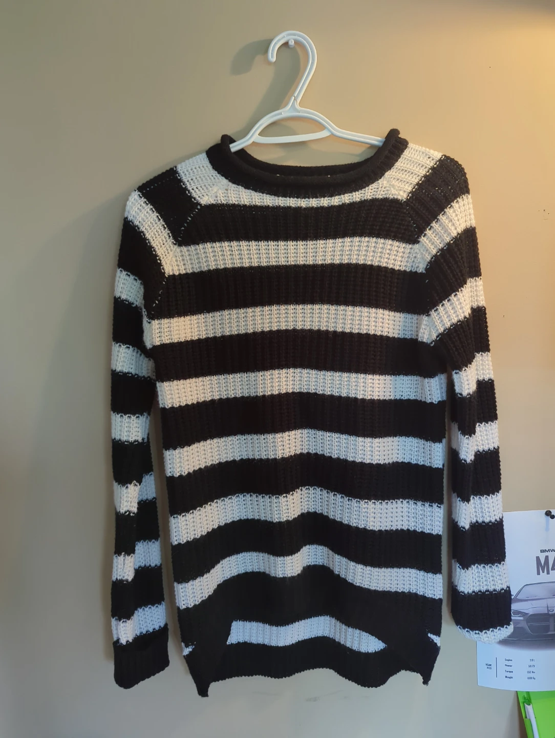 MAJORA Striped Sweater L/G