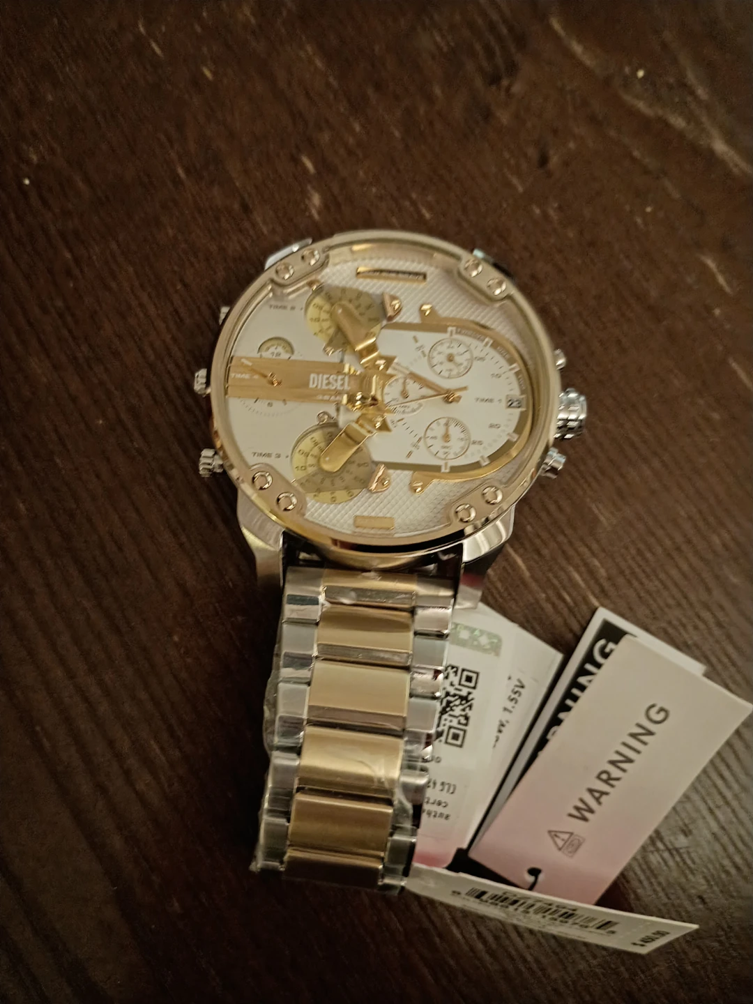 Diesel Watch - Two Tone Stainless Steel