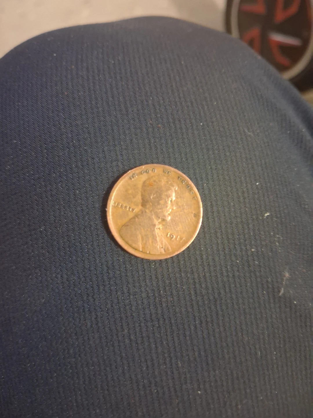 1917 Lincoln Wheat Penny - photo 3