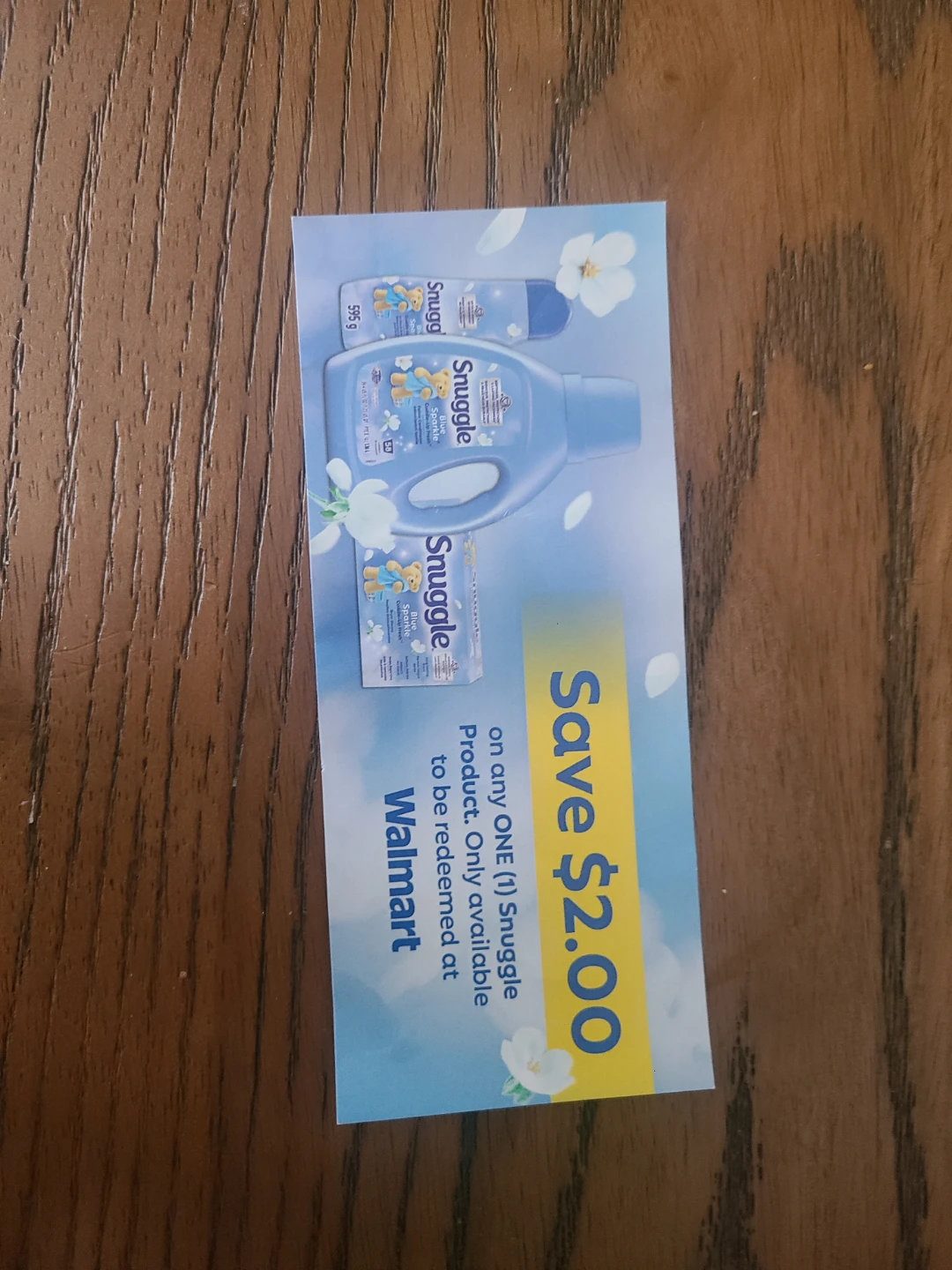 $2.00 off Snuggle Product Coupon