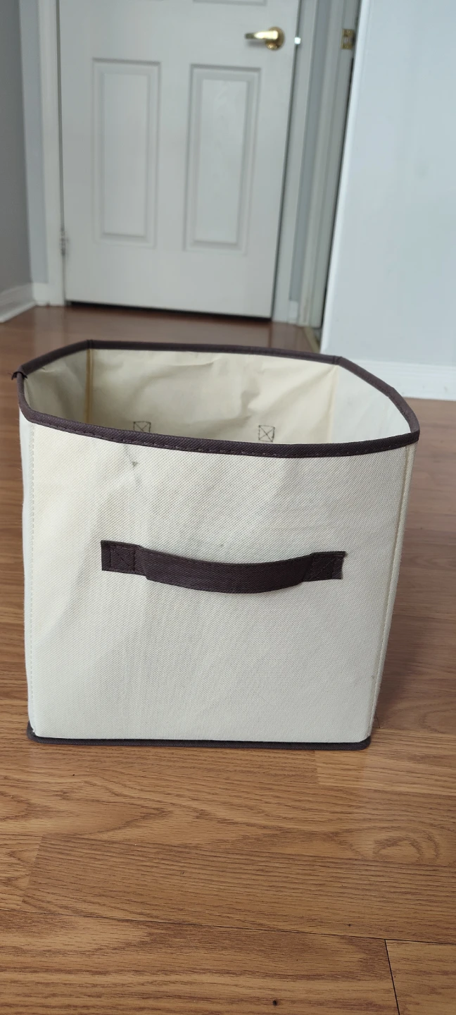 Foldable Storage Bin with Handles