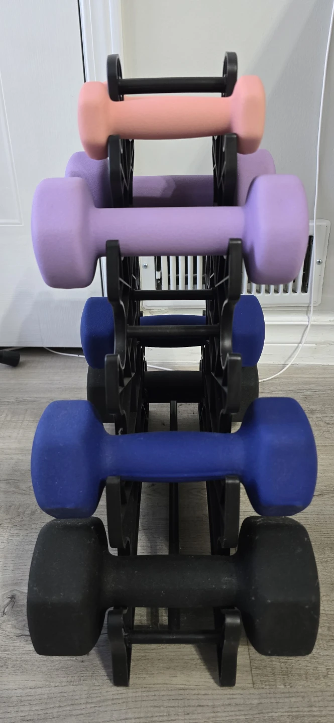 Gymenist Dumbbell Set with Rack - photo 2