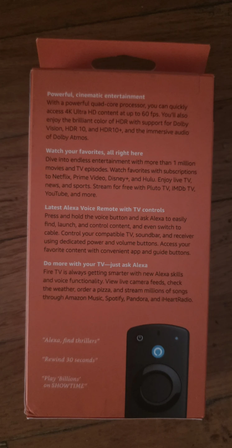 Amazon Fire TV Stick 4K with Alexa Voice Remote - photo 3