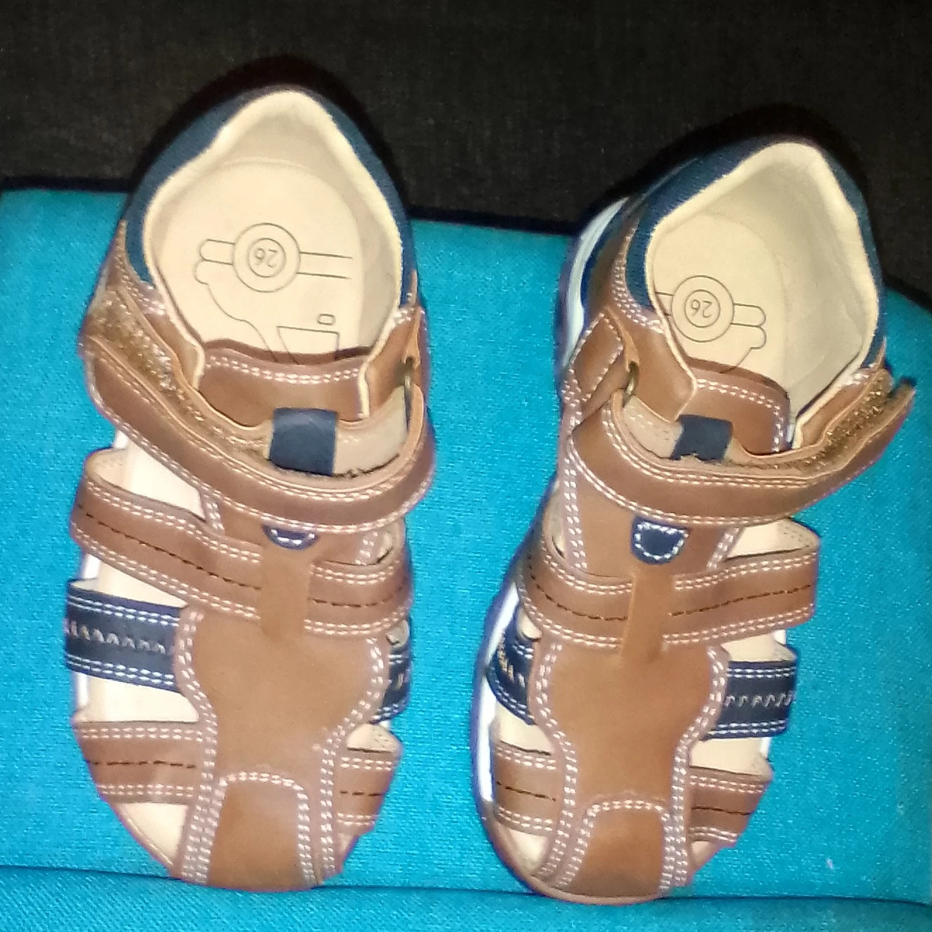 Akaianles Brown Toddler Sandals Size 26 - photo 2