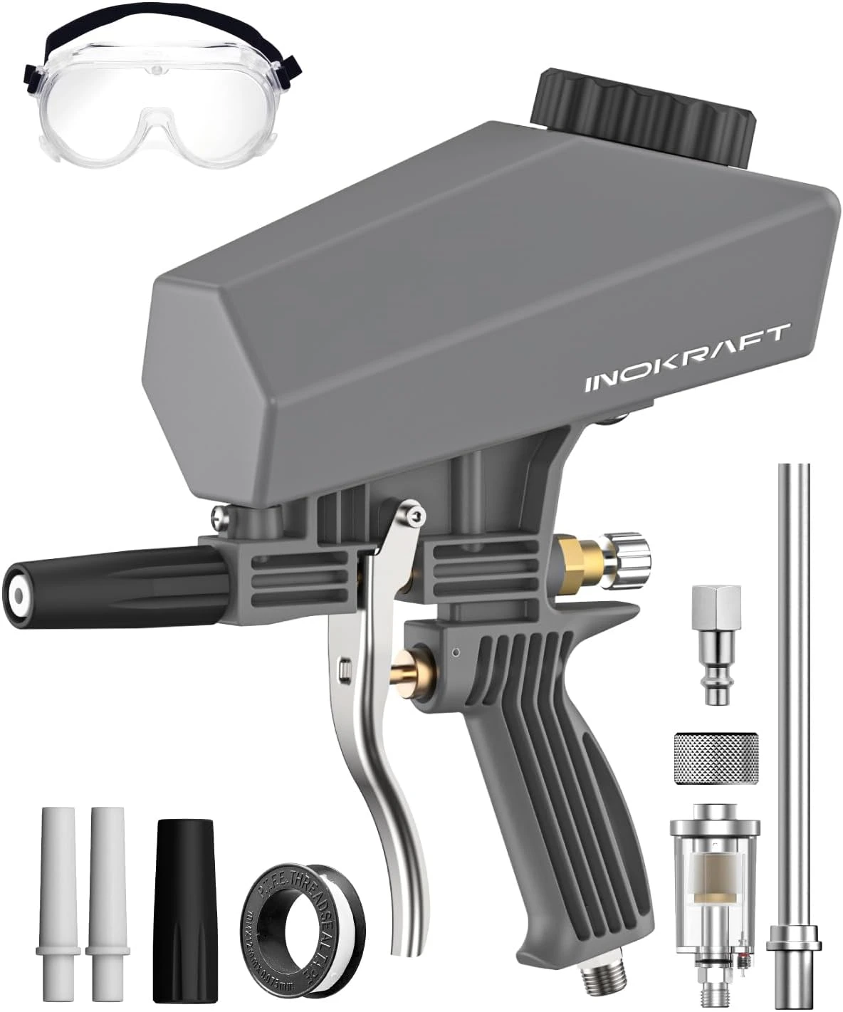 InoKraft Portable Sandblaster Gun Kit