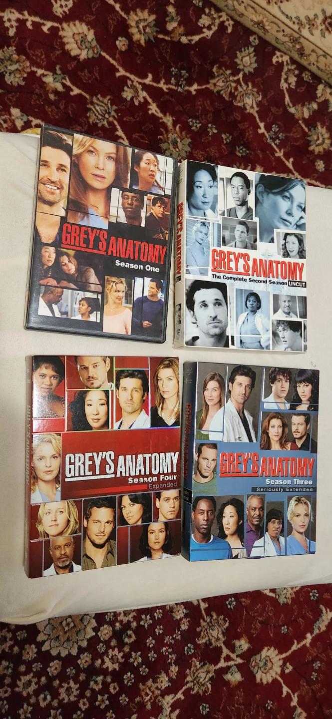 Grey's Anatomy Seasons 1-4 DVD Set