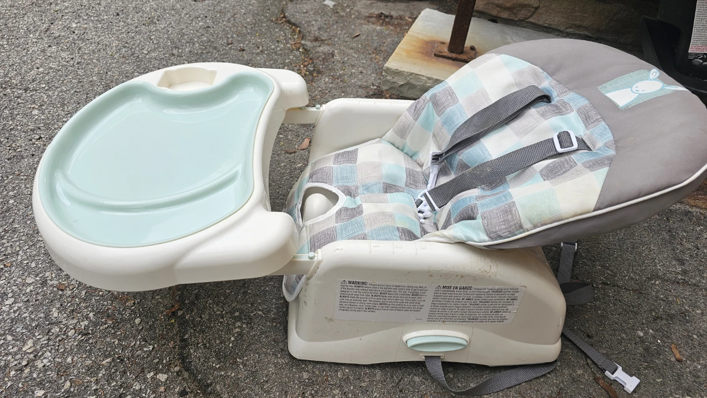 Infant Booster Seat with Tray