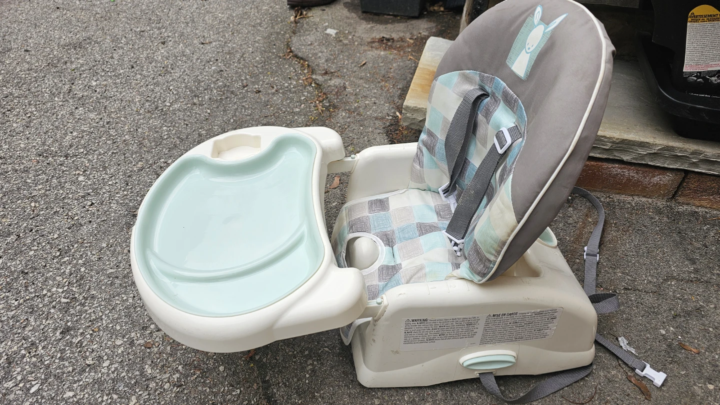Infant Booster Seat with Tray - photo 3