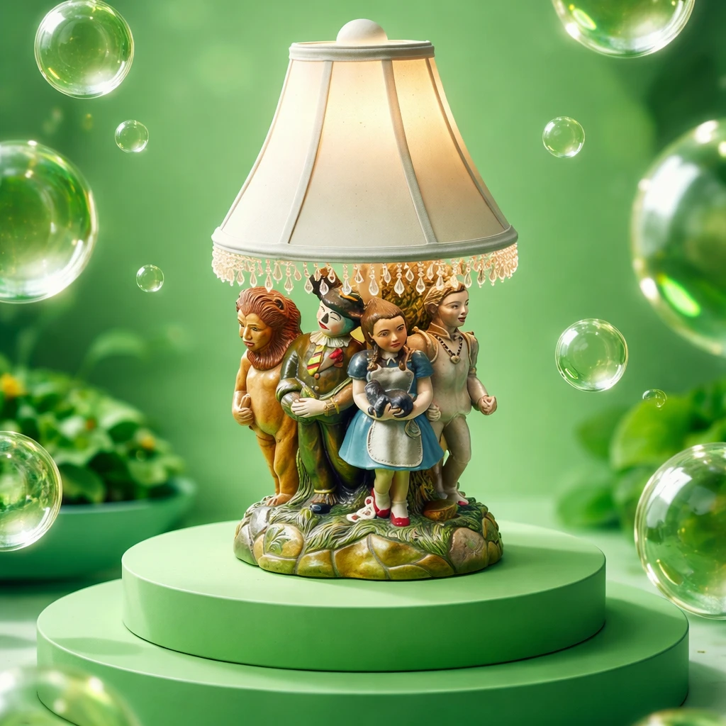 The Wizard of Oz porcelain character lamp by Seymour Mann