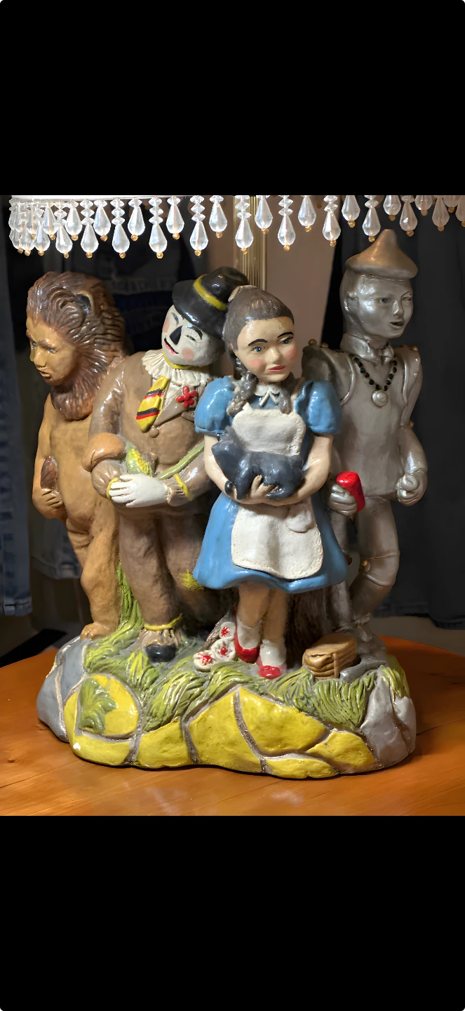 The Wizard of Oz porcelain character lamp by Seymour Mann - photo 4