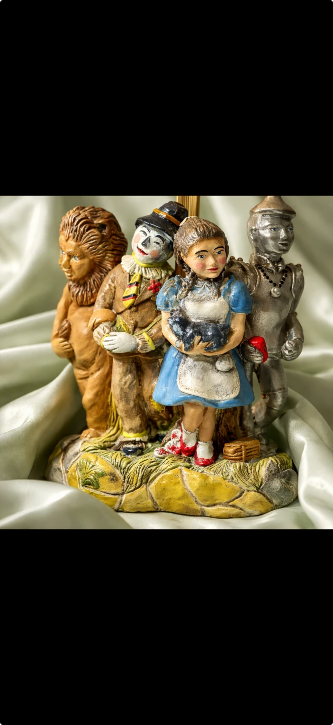 The Wizard of Oz porcelain character lamp by Seymour Mann - photo 5