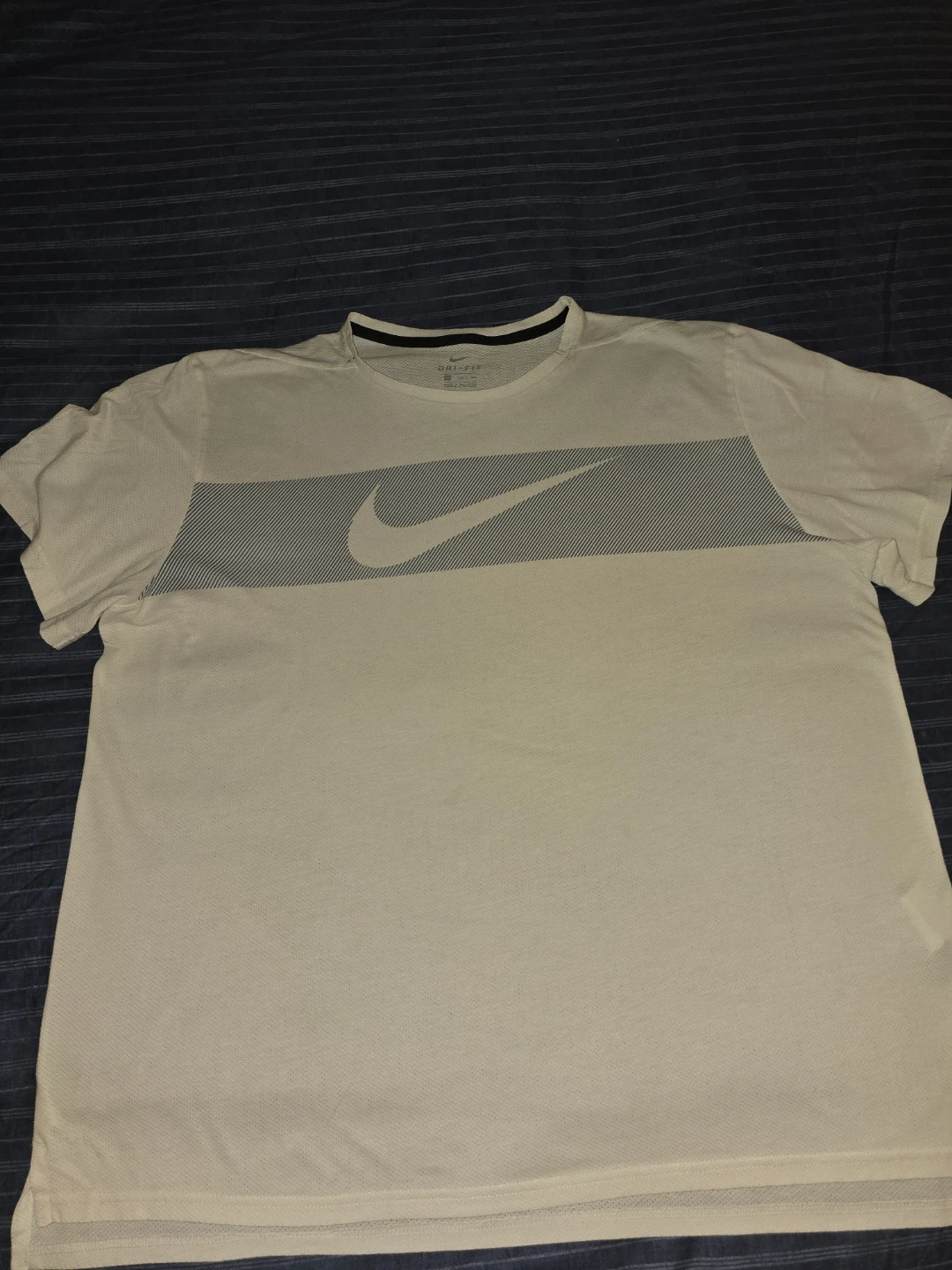 XXL - Nike Dri-FIT T-Shirt White Athletic Fit