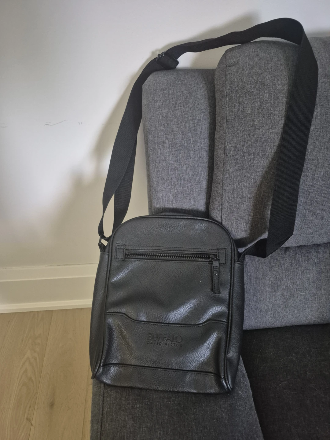 Buffalo David Bitton Leather Crossbody Bag