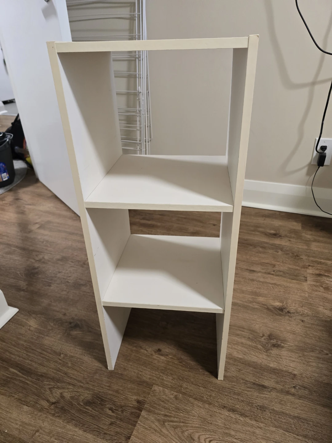 White 3-Shelf Storage Unit