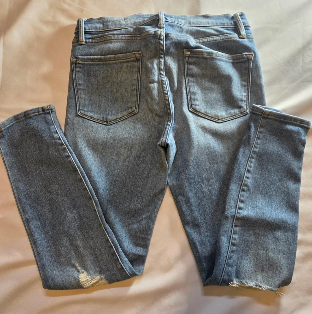 FRAME Le Skinny de Jeanne Crop Jeans Size 28 - photo 2