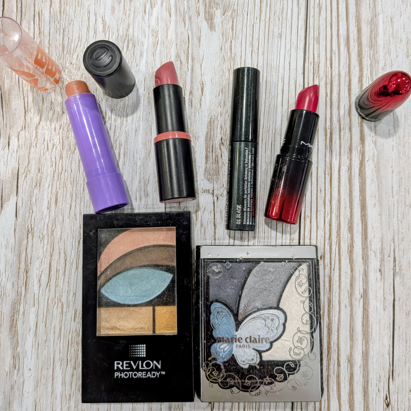 Makeup bundle: MAC Lipstick, Clinique Mascara etc...