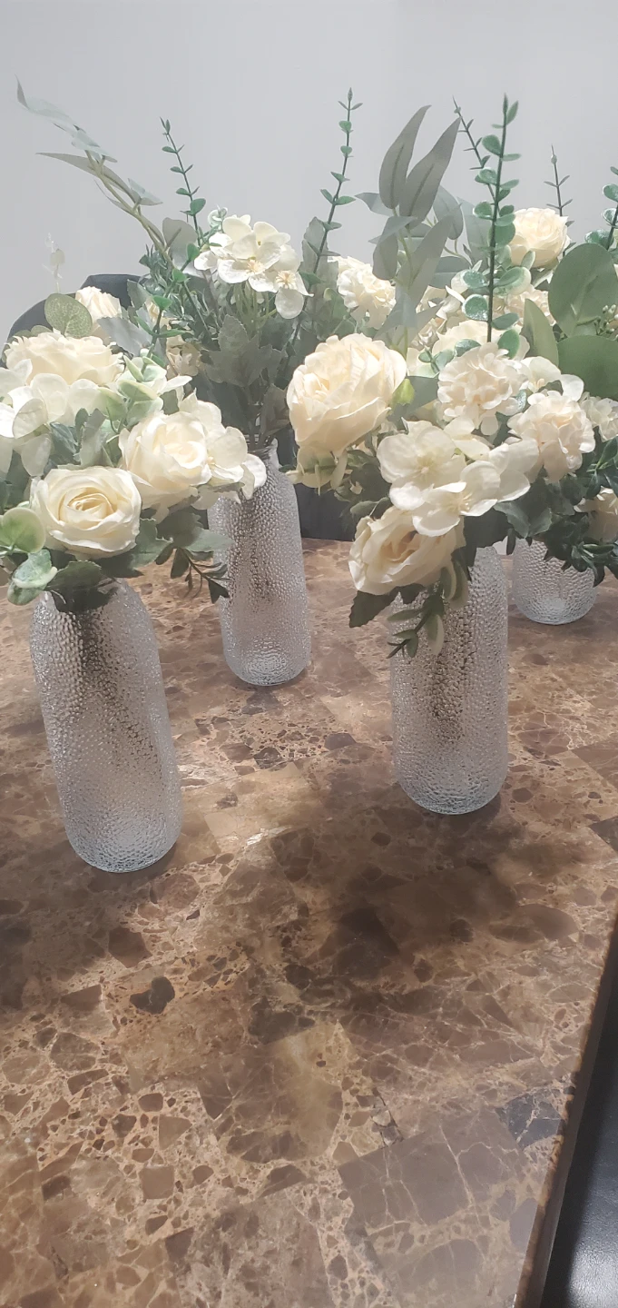 Set of 4 Artificial Flower Arrangements - photo 2