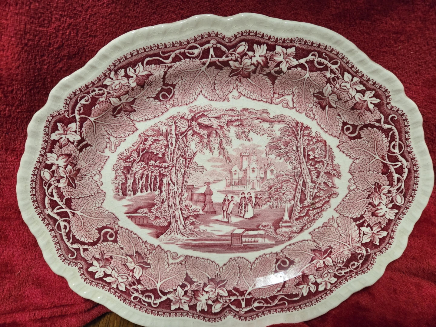 Mason's Ironstone "Tonquin" Plate and Pitcher Set - photo 4