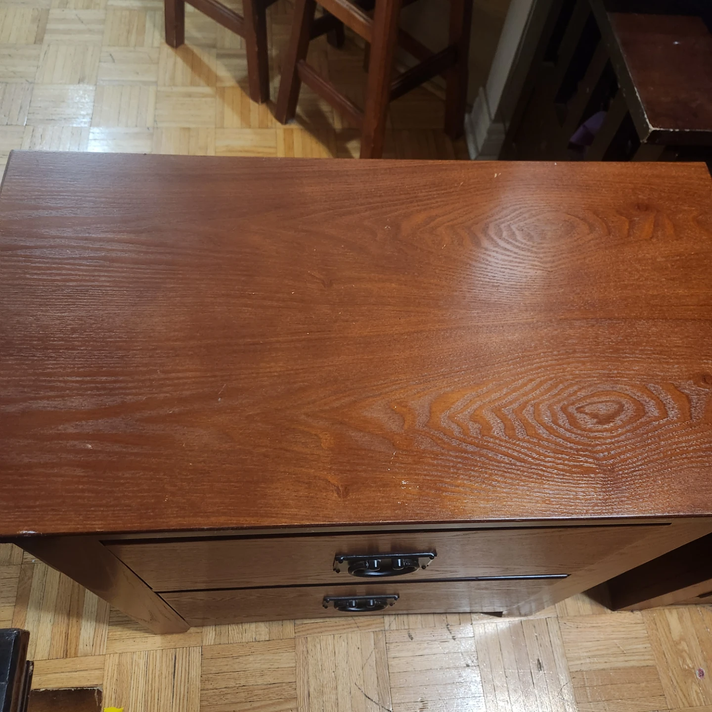 Wooden Nightstands with 2 Drawers - photo 5