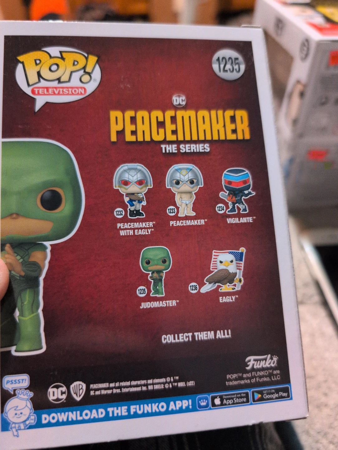 Funko Pop! DC Peacemaker Judomaster Vinyl Figure #1235 - photo 2