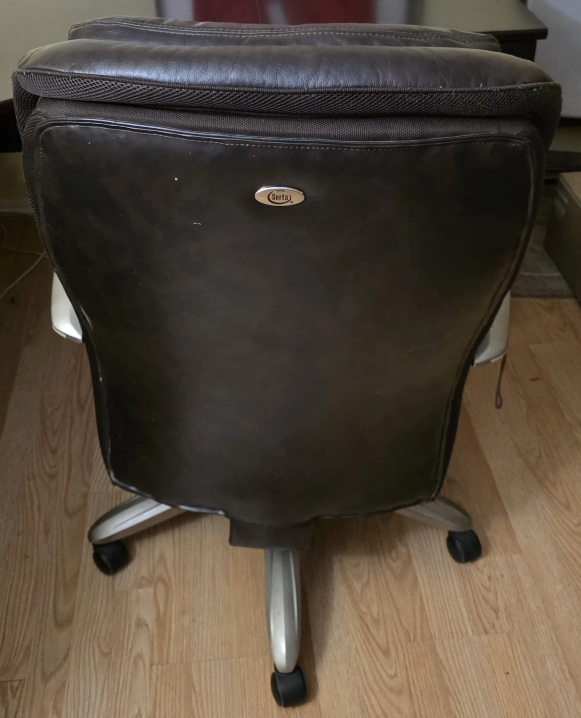 DESK & FREE Serta Office Chair - Dark Brown - photo 3