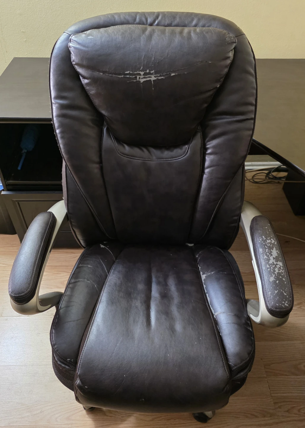DESK & FREE Serta Office Chair - Dark Brown - photo 4