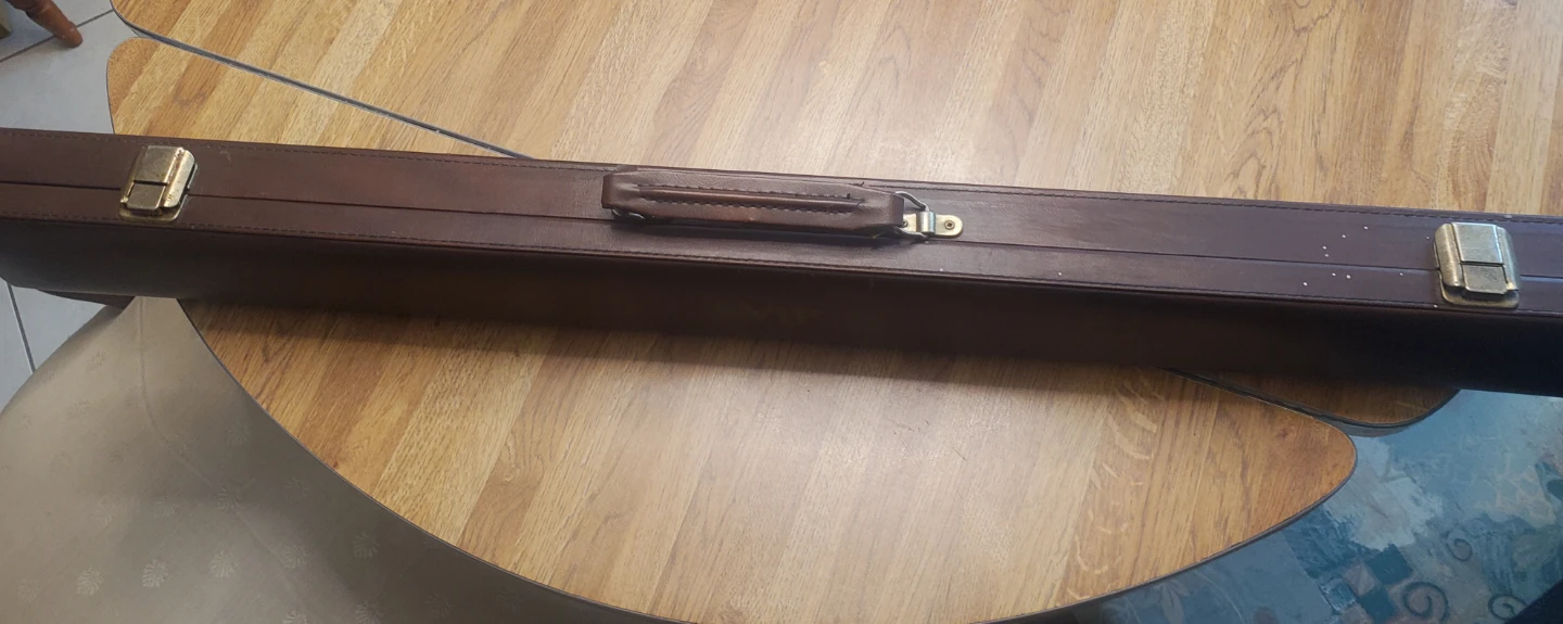 VIP Brown Leather Billiard Cue Case 18 oz - photo 3