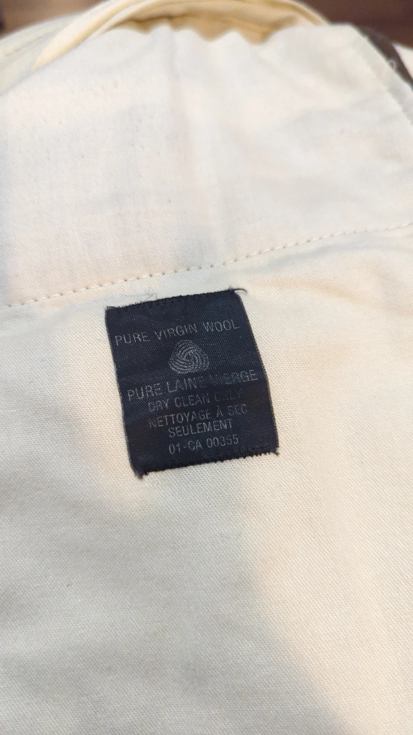 Park Hall Men's Wool Trousers - photo 2